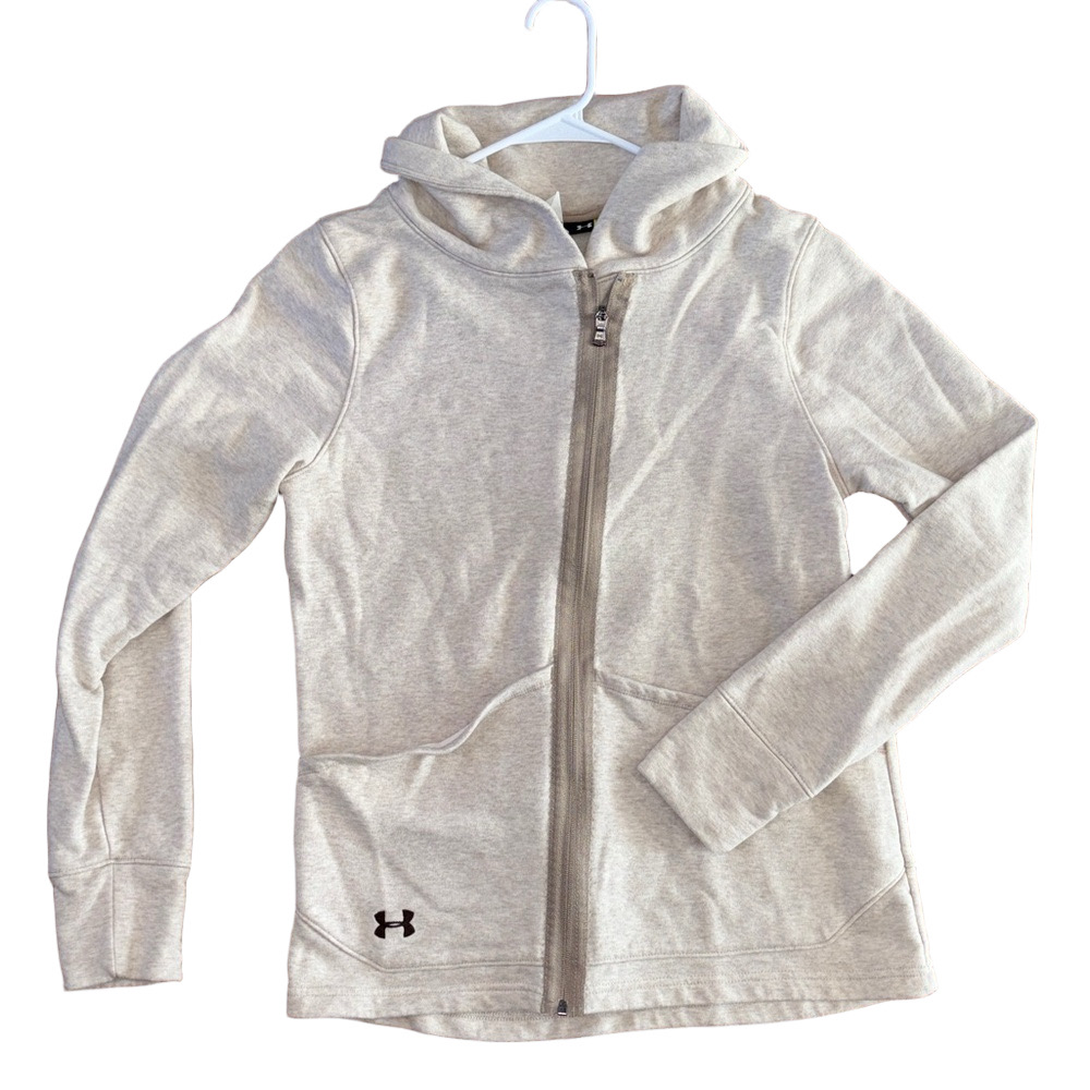 Under Armour Loose Fit Zip Sweatshirt Size Medium